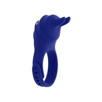 Vibrerende cockring met clitoris stimulator